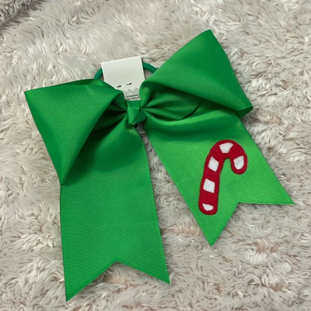 Christmas Candy Cane Hairbow